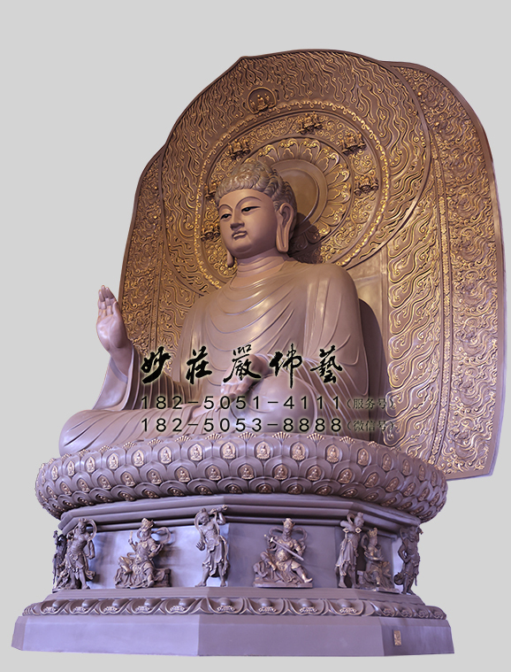 卢舍那大佛侧面照