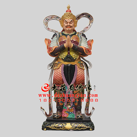 大梵天彩绘佛像