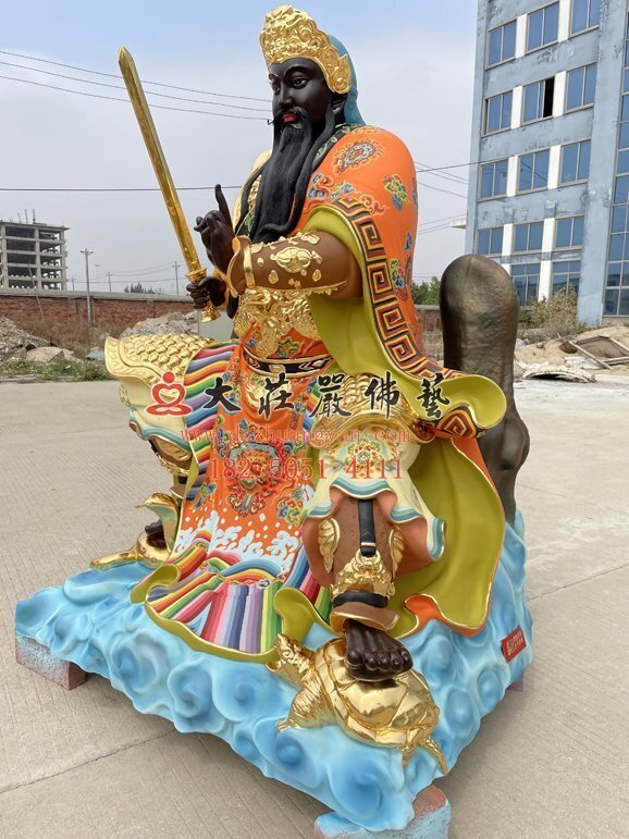 真武大帝侧面照