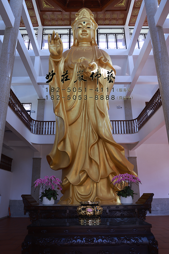  龙云古寺15米大型观音