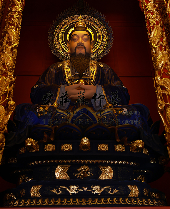 铜雕三清塑像 三清神像 三清雕塑 