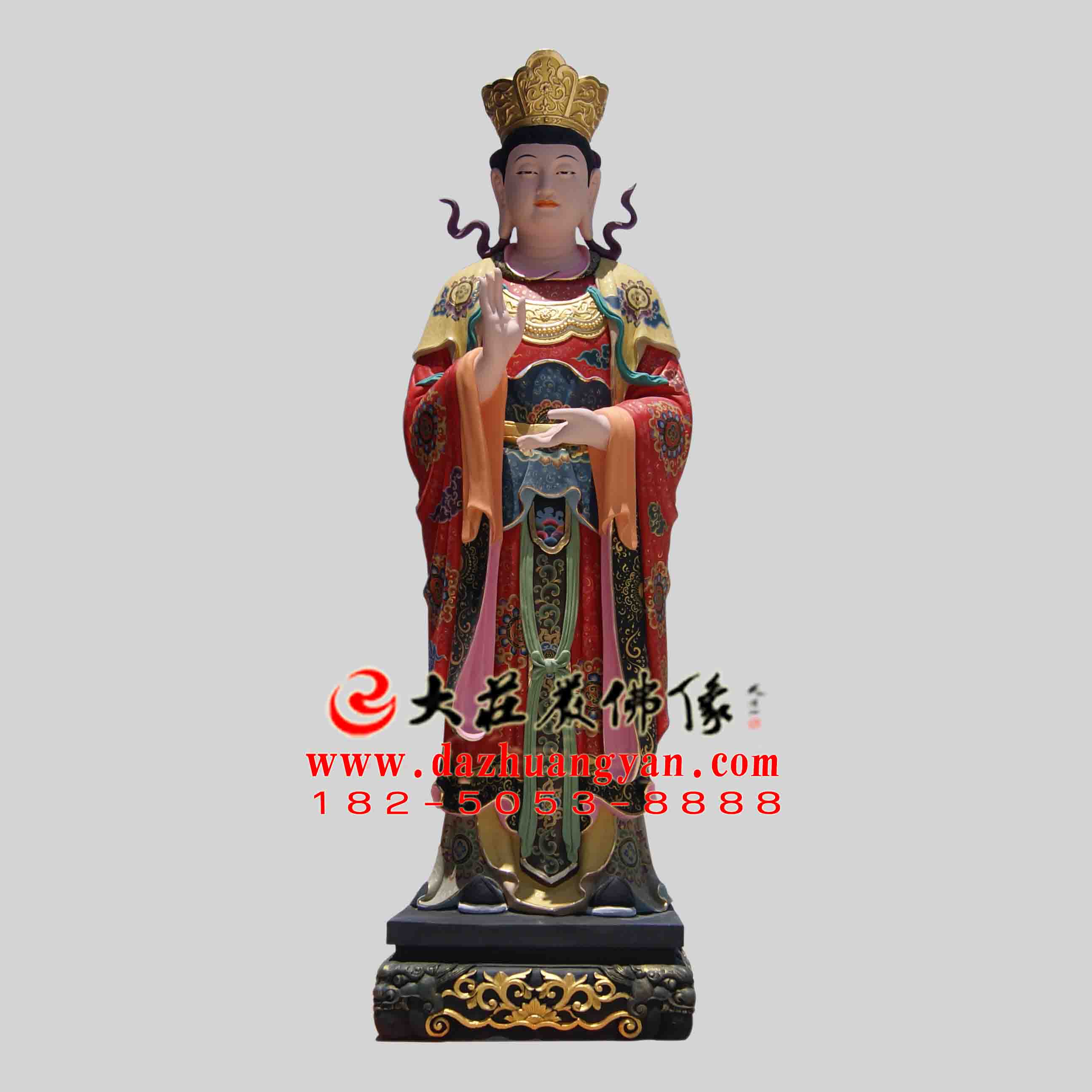 二十诸天之‌大功德天‌雕塑