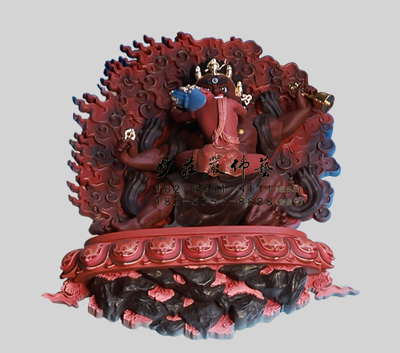 铜雕莲华嘿噜嘎 莲华嘿噜嘎雕塑 莲华嘿噜嘎塑像