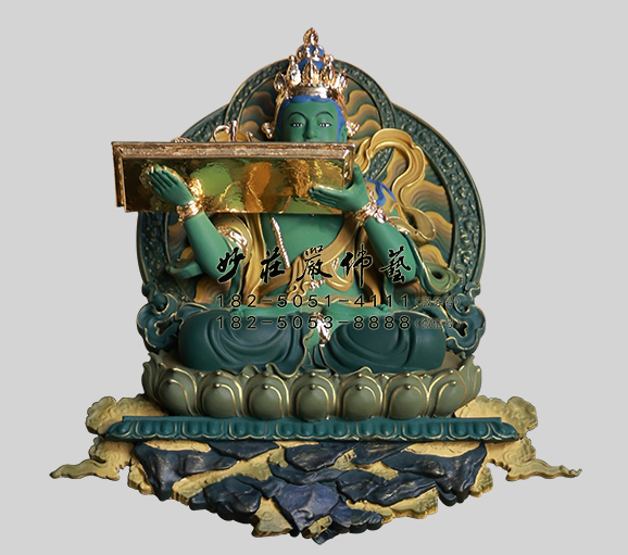 文武百尊之金刚食母佛像