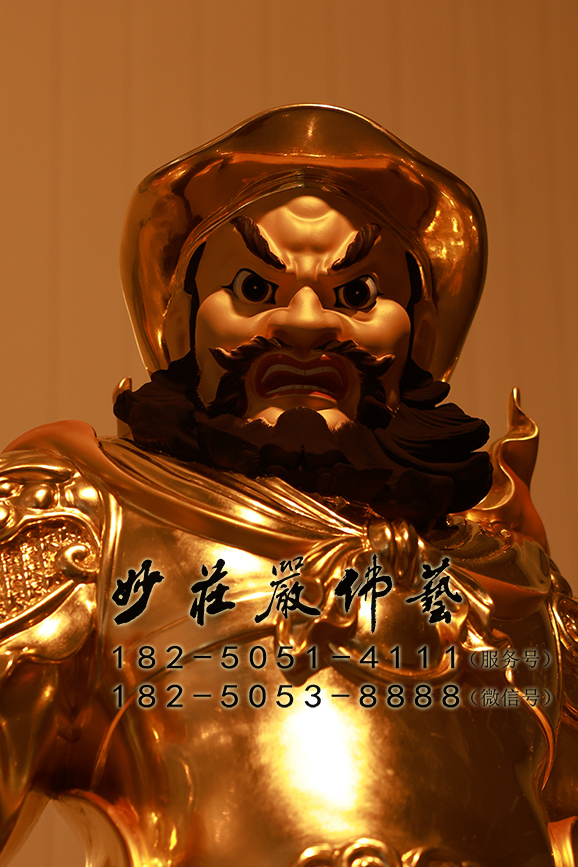 周仓正面近照 周仓正面近照