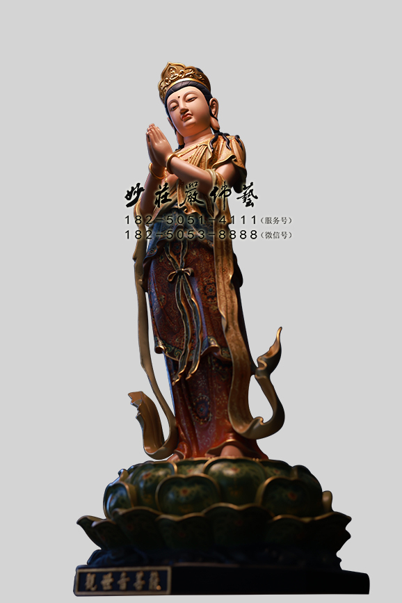 观世音菩萨右侧照 观世音菩萨右侧照