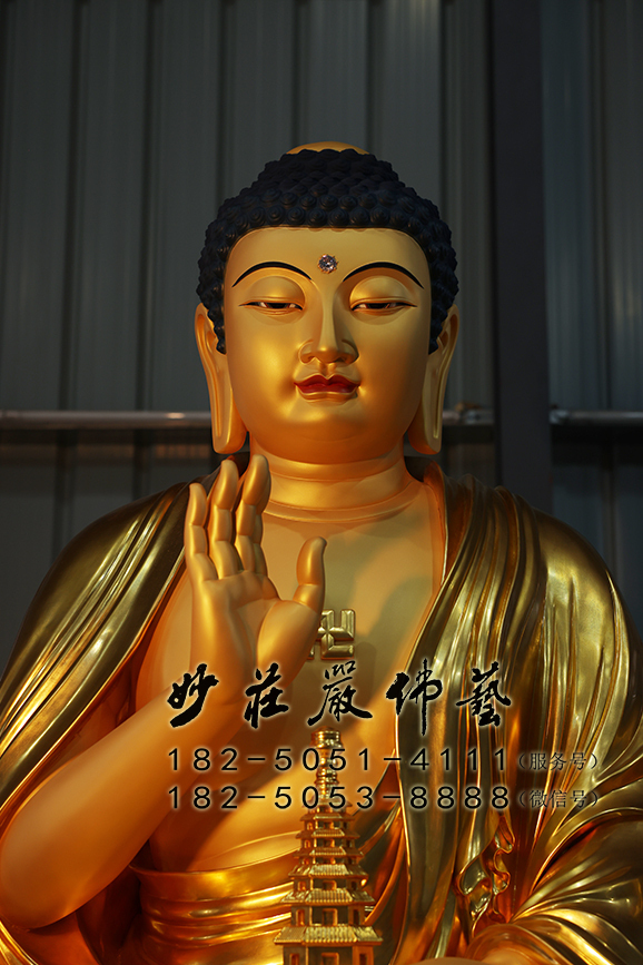 藥師佛正面近照實拍圖 藥師佛正面近照實拍圖