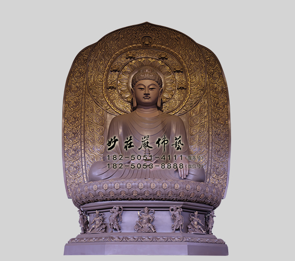 三寶佛之藥師佛塑像