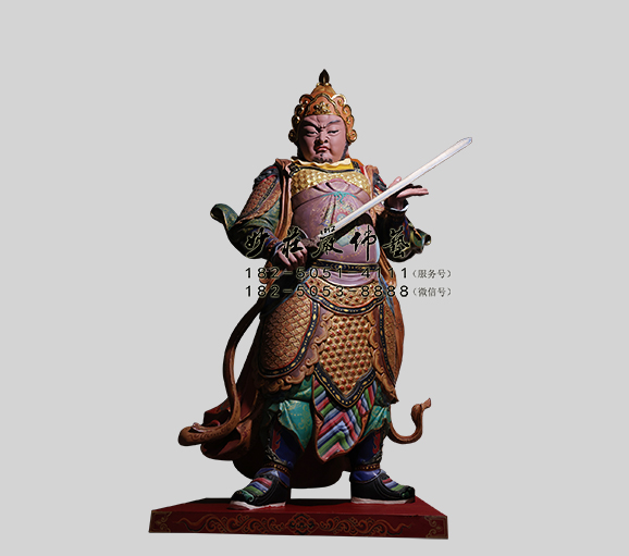 王将军雕塑 王将军神像 铜雕王将军塑像 