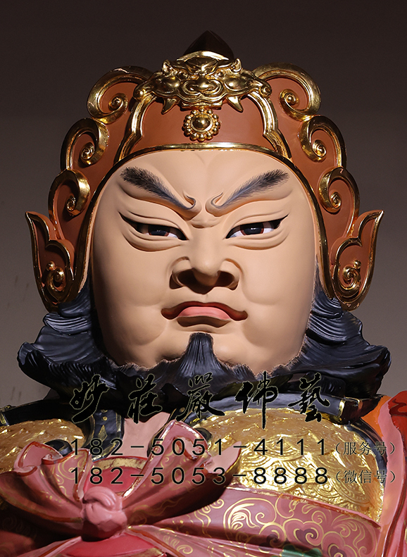 高元帅神像正面近照 高元帅神像正面近照