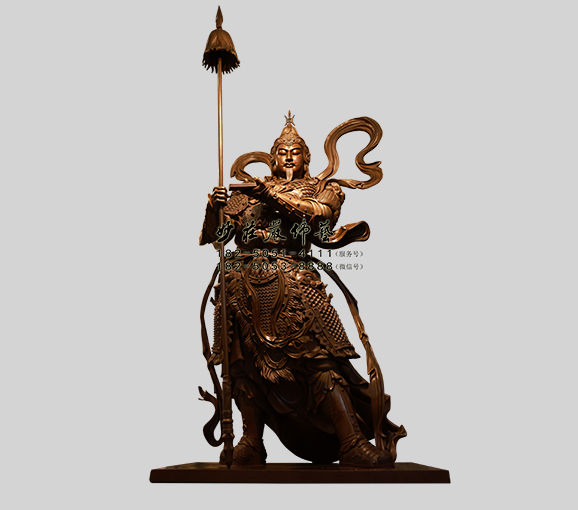 四大元帅雕塑 铜雕四大元帅塑像 四大元帅神像