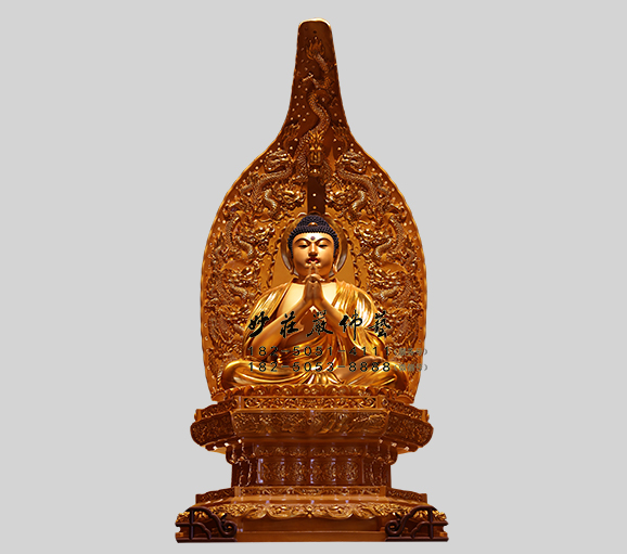 过去七佛之毗婆尸佛雕塑