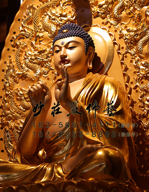 拘那含牟尼佛右侧实拍图 拘那含牟尼佛右侧实拍图