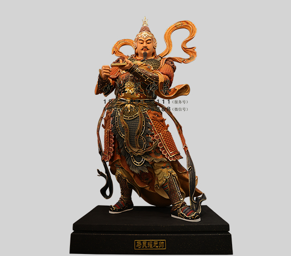 铜雕四大元帅之马灵耀元帅